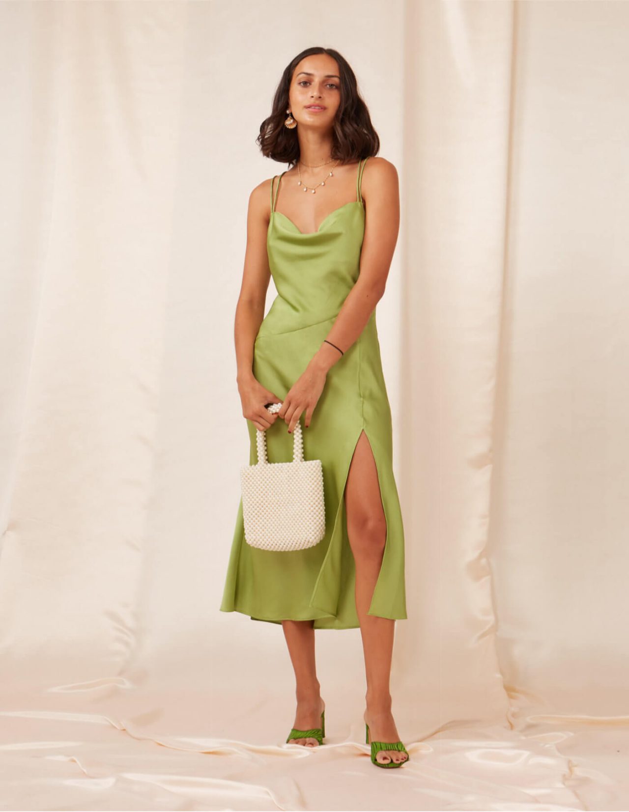 Finders Keepers Christina Dress In Apple at Storm Fashion