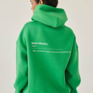 Sister.Stories Hoodie in Green